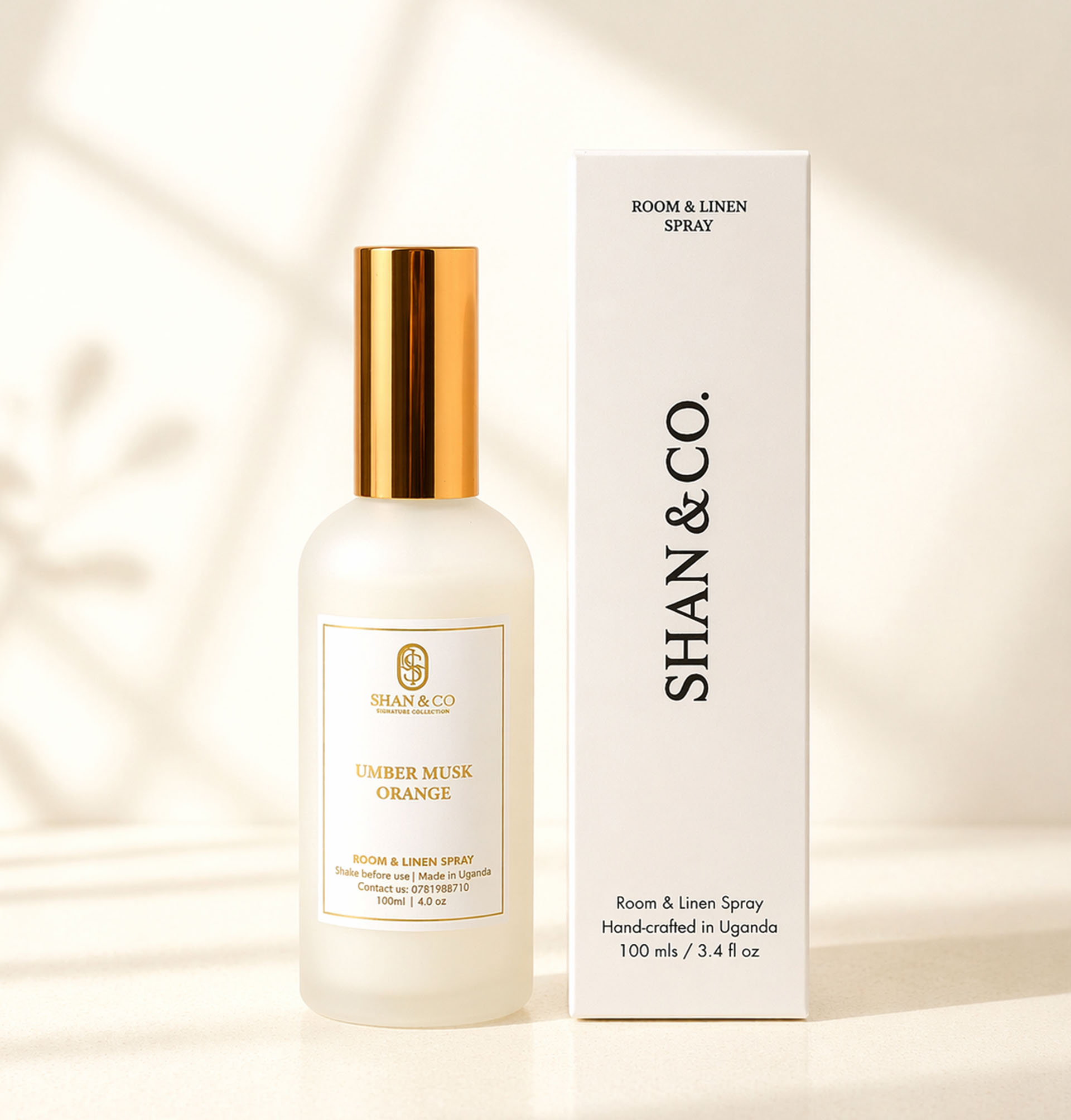 Umber Musk Orange Room & Linen Spray
