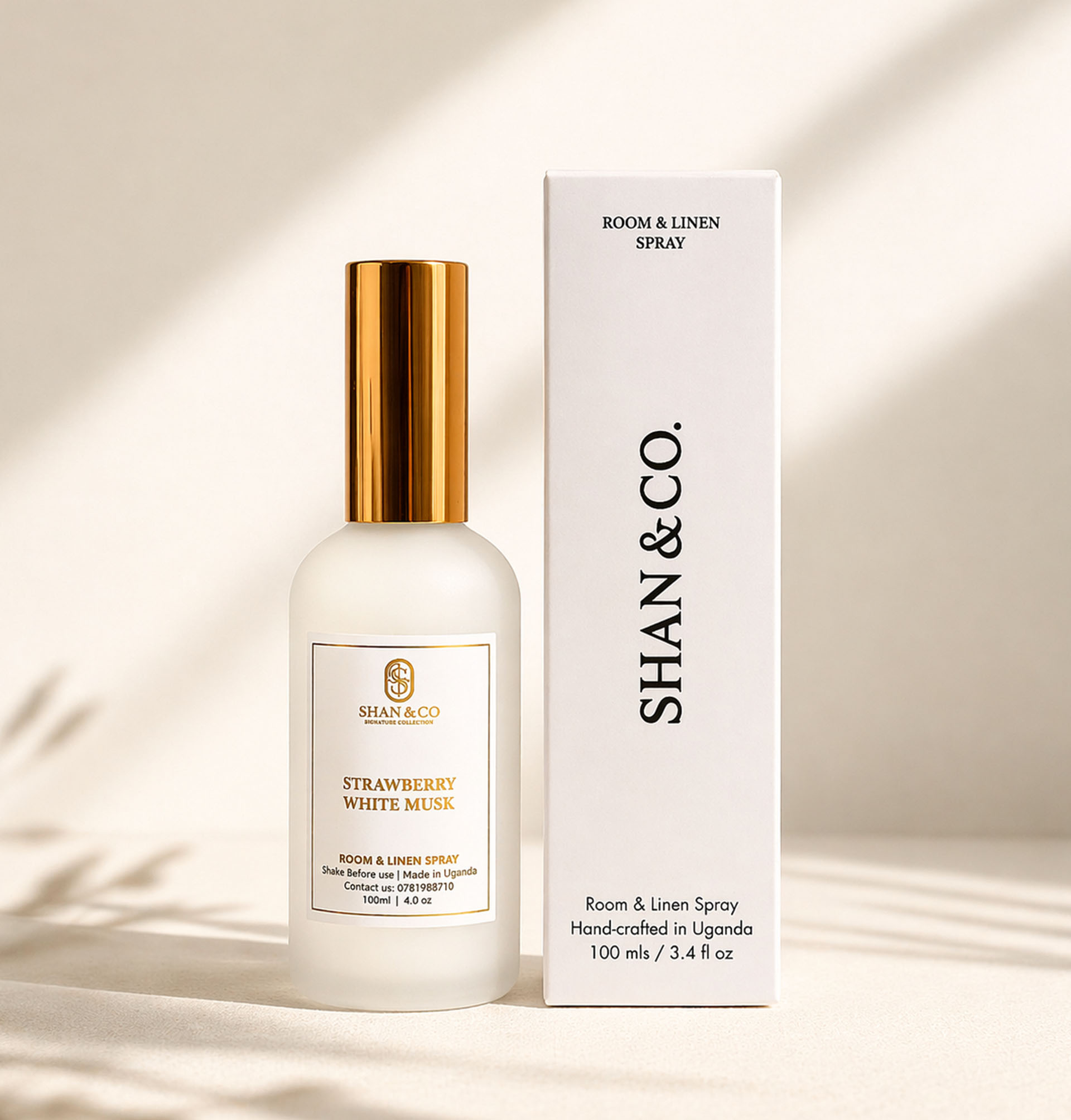 Strawberry White Musk Room & Linen Spray