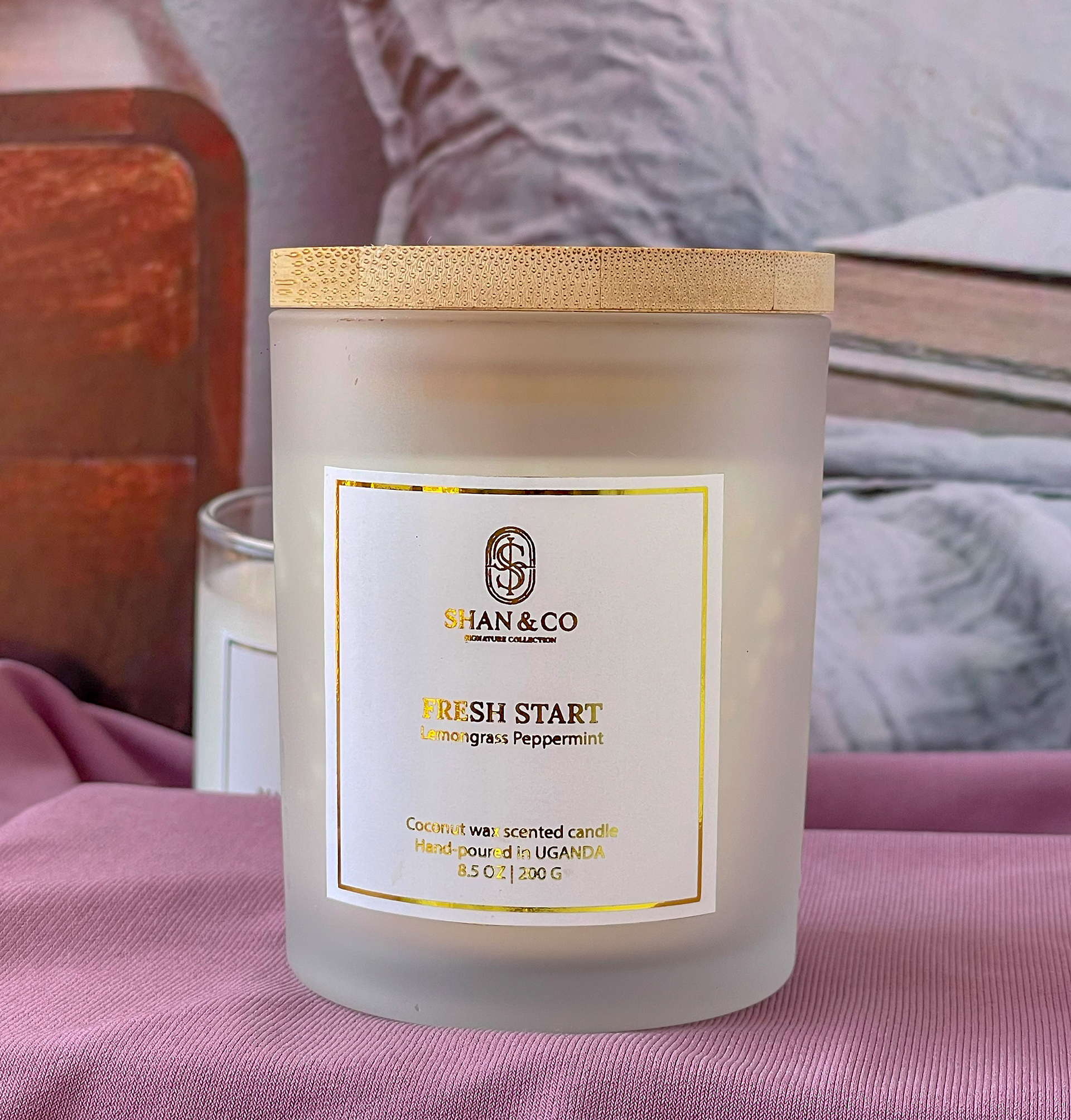 Lemongrass Peppermint Candle