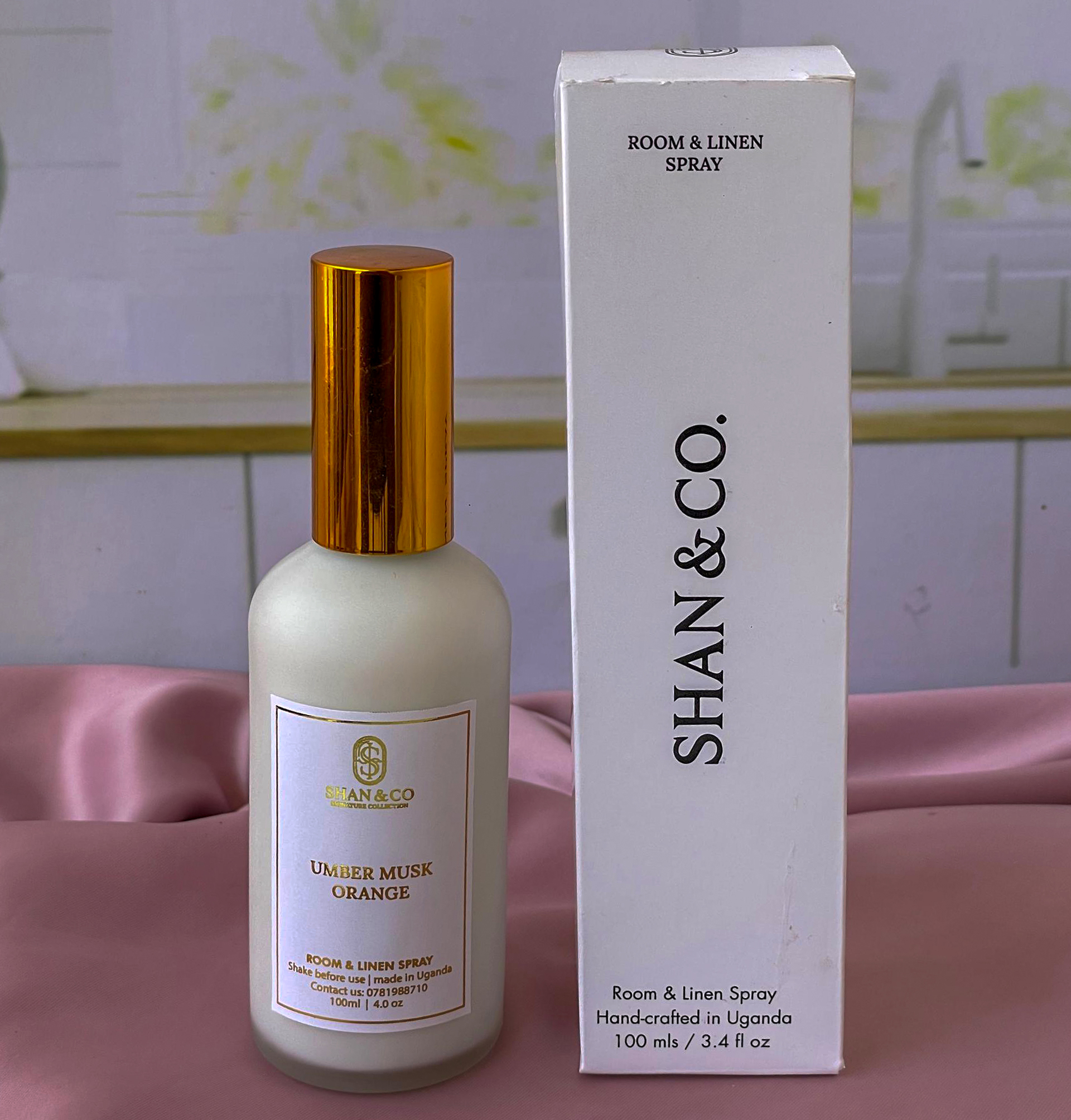 Umber Musk Orange Room & Linen Spray
